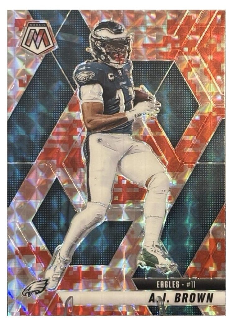2025 Panini Mosaic Base Set A.J. Brown #78 card