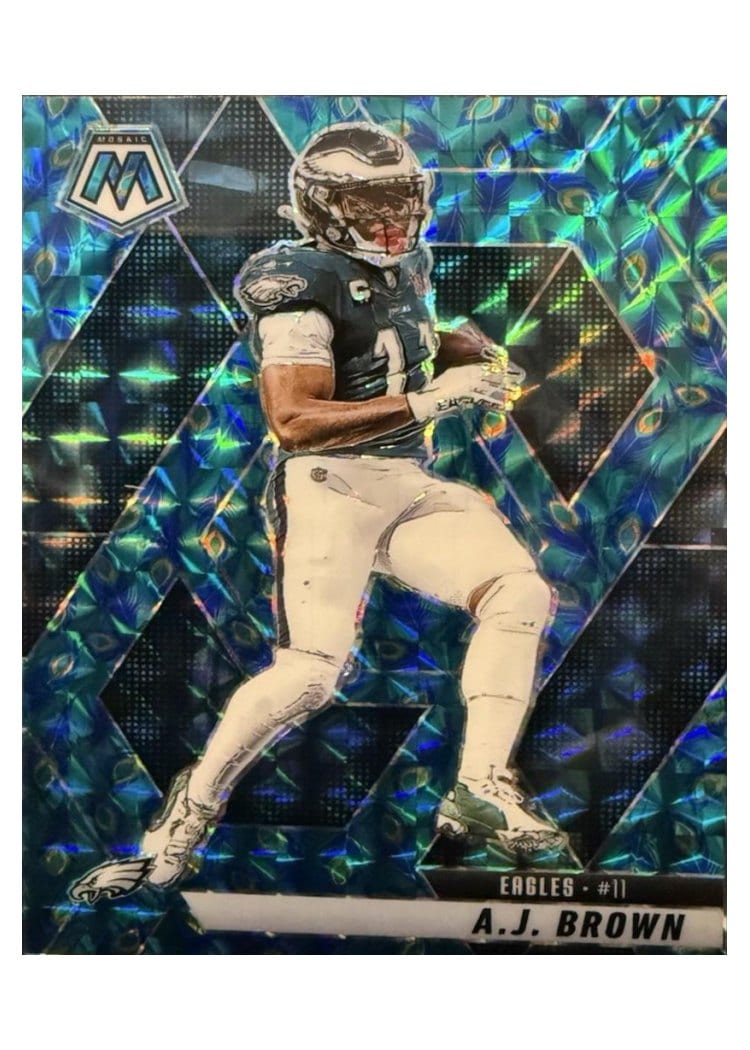 2025 Panini Mosaic Base Set A.J. Brown #78 card