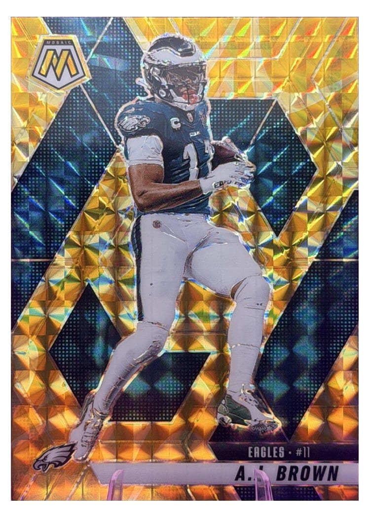 2025 Panini Mosaic Base Set A.J. Brown #78 card