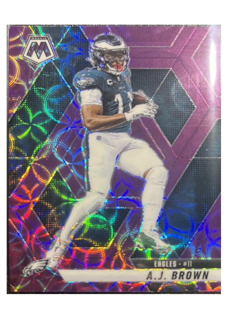 2025 Panini Mosaic Base Set A.J. Brown #78 card
