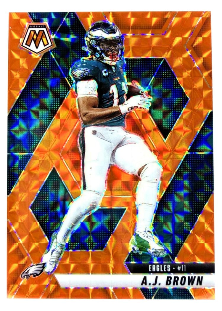 2025 Panini Mosaic Base Set A.J. Brown #78 card