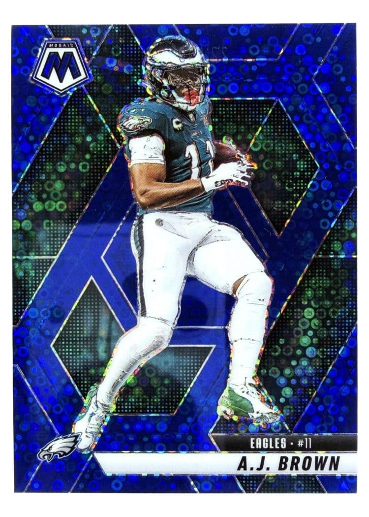 2025 Panini Mosaic Base Set A.J. Brown #78 card