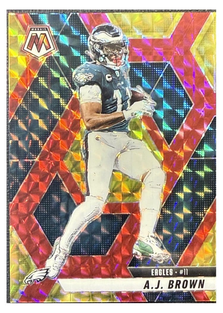 2025 Panini Mosaic Base Set A.J. Brown #78 card