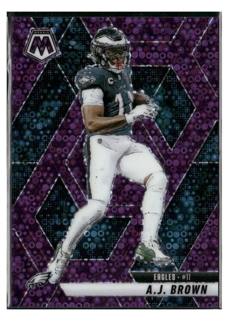 2025 Panini Mosaic Base Set A.J. Brown #78 card