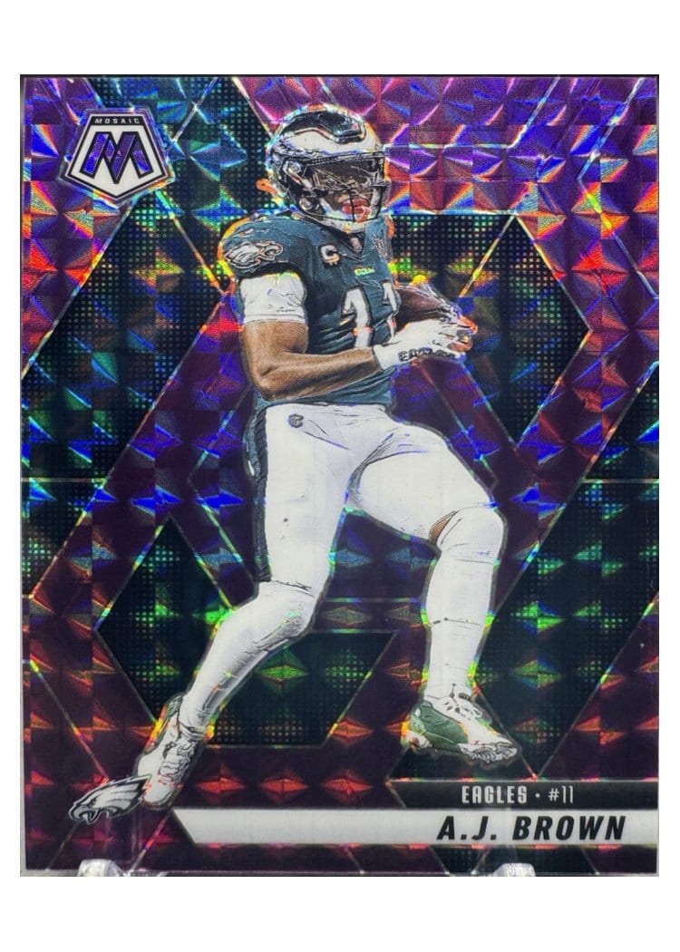 2025 Panini Mosaic Base Set A.J. Brown #78 card
