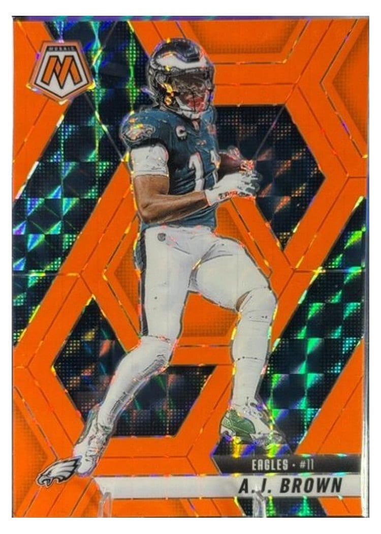 2025 Panini Mosaic Base Set A.J. Brown #78 card