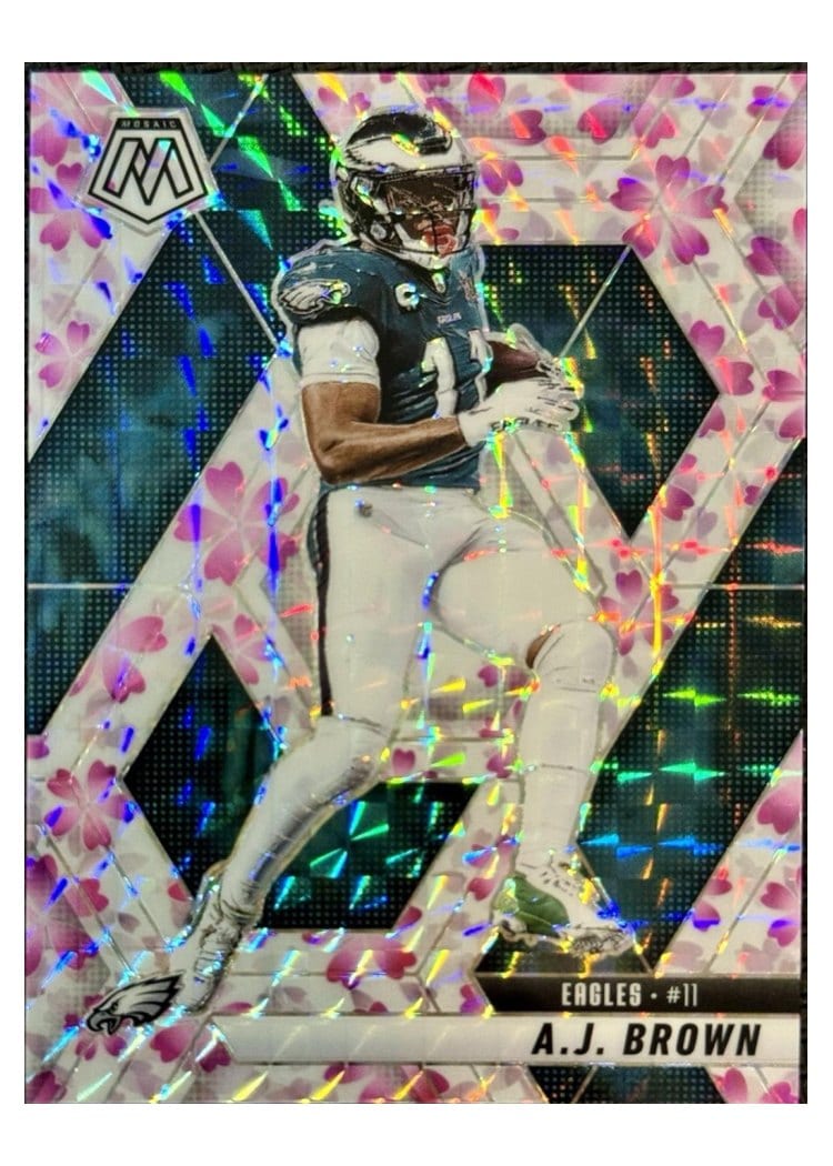 2025 Panini Mosaic Base Set A.J. Brown #78 card