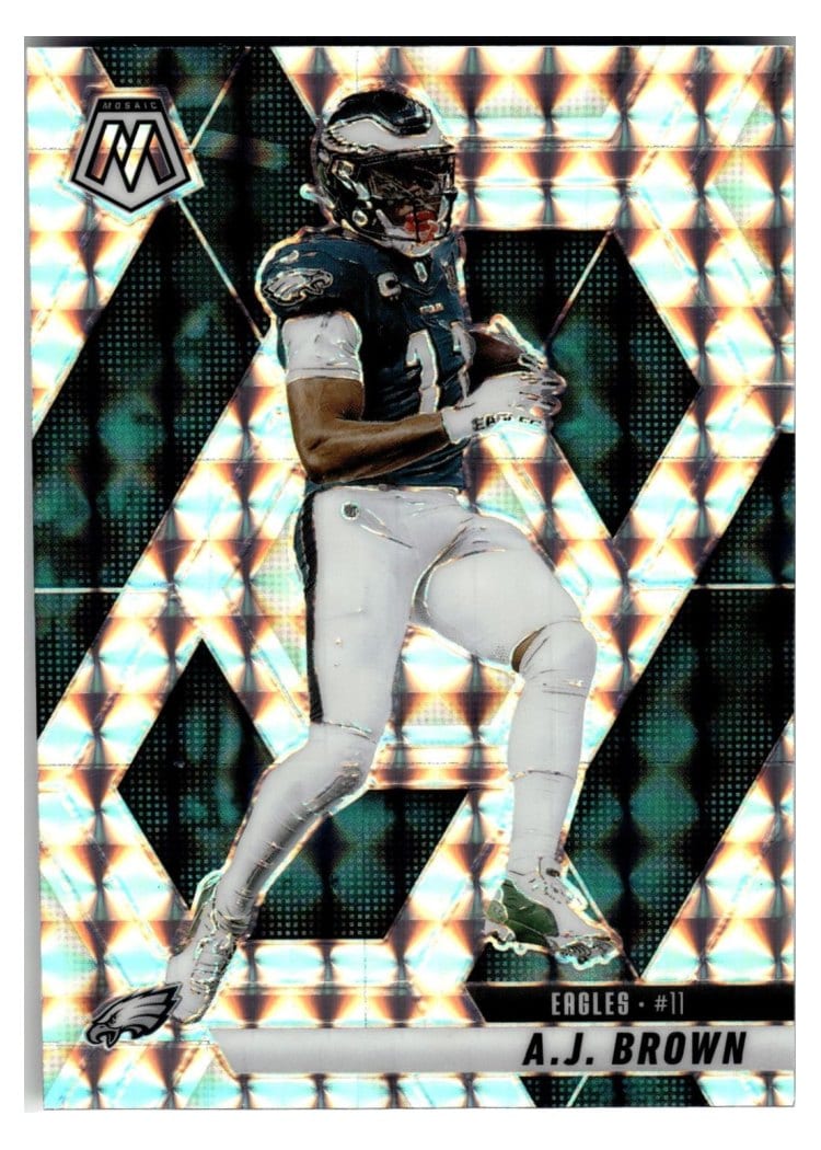 2025 Panini Mosaic Base Set A.J. Brown #78 card