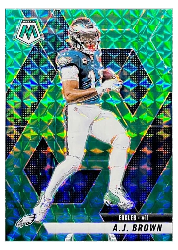 2025 Panini Mosaic Base Set A.J. Brown #78 card