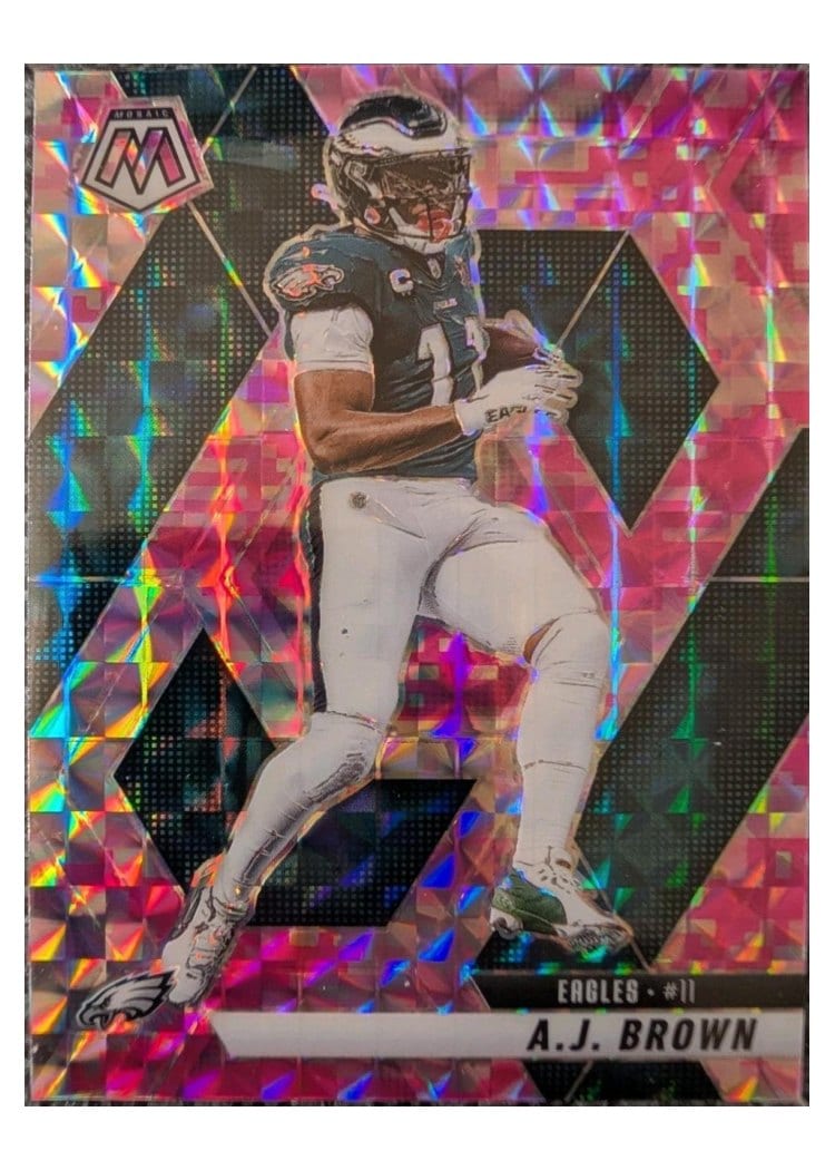 2025 Panini Mosaic Base Set A.J. Brown #78 card
