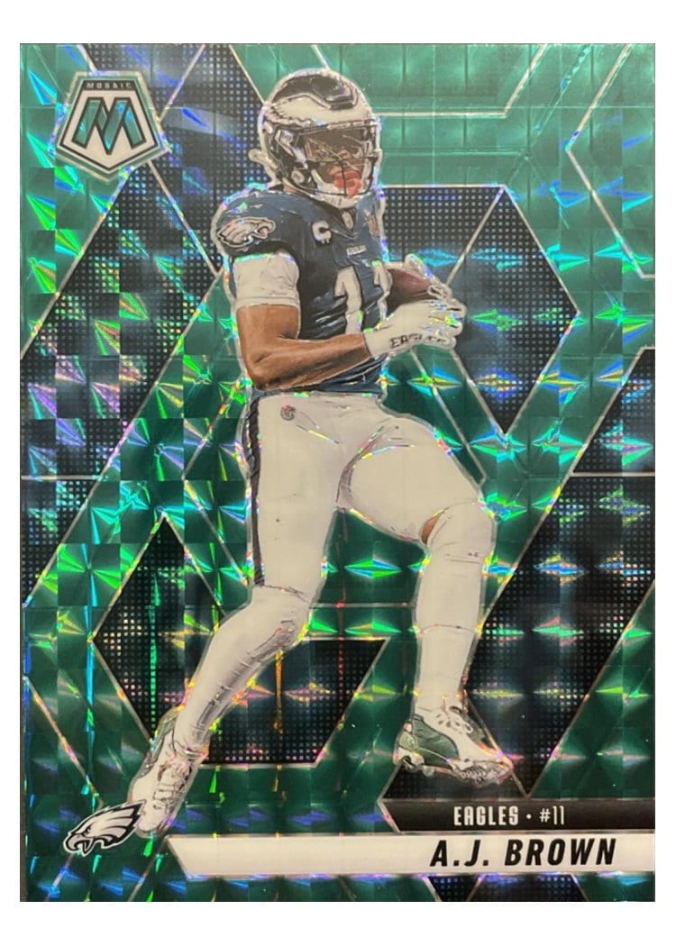 2025 Panini Mosaic Base Set A.J. Brown #78 card
