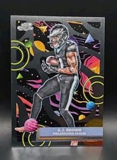 2025 Topps Cosmic Chrome Base Set A.J. Brown #80