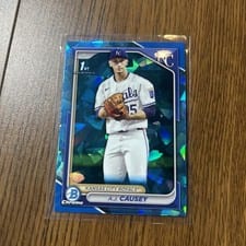 2024 Bowman Draft Sapphire Edition Base Set A.J. Causey #BDC-159 card