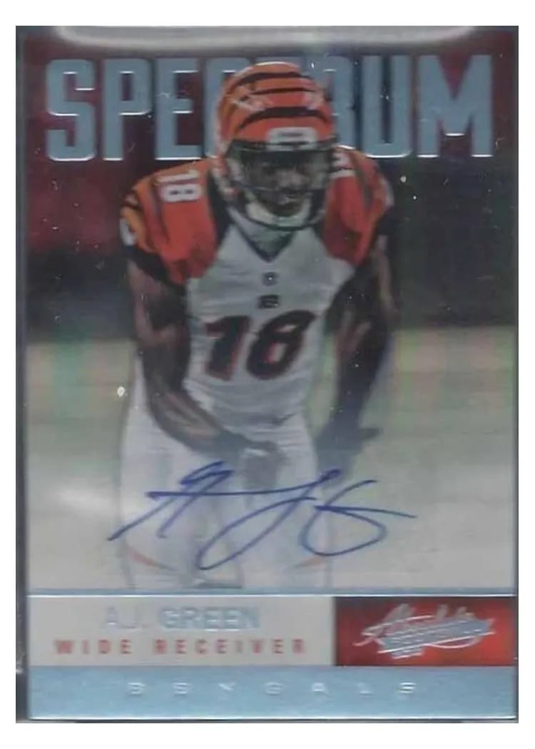 2012 Panini Absolute A.J. Green #9 card
