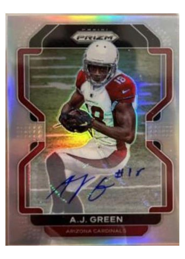 2021 Panini Prizm Base Set A.J. Green #74 card