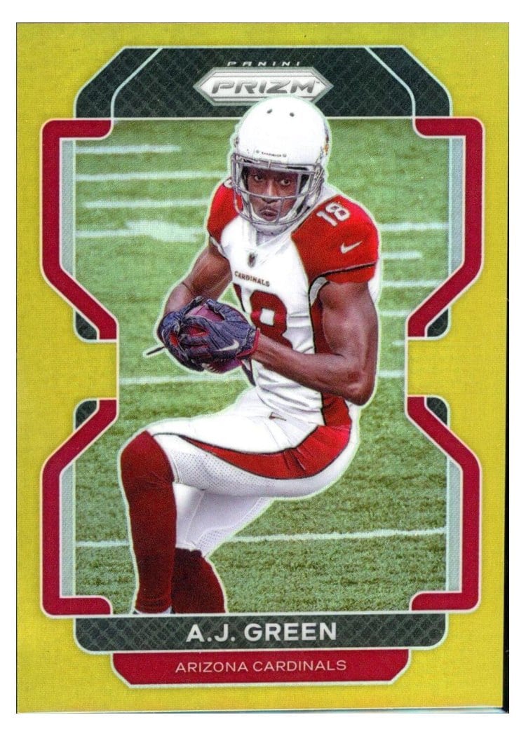 2021 Panini Prizm Base Set A.J. Green #74 card