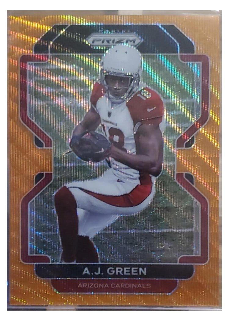 2021 Panini Prizm Base Set A.J. Green #74 card