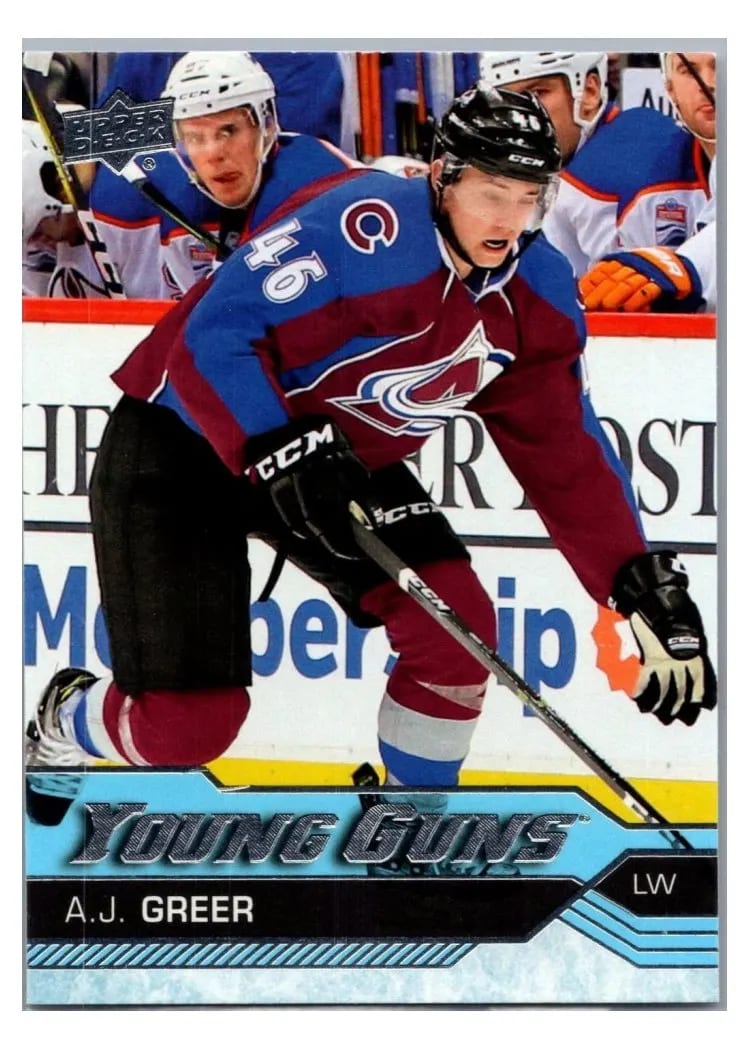 2016 SP Authentic Upper Deck Update A. J. Greer #516 card