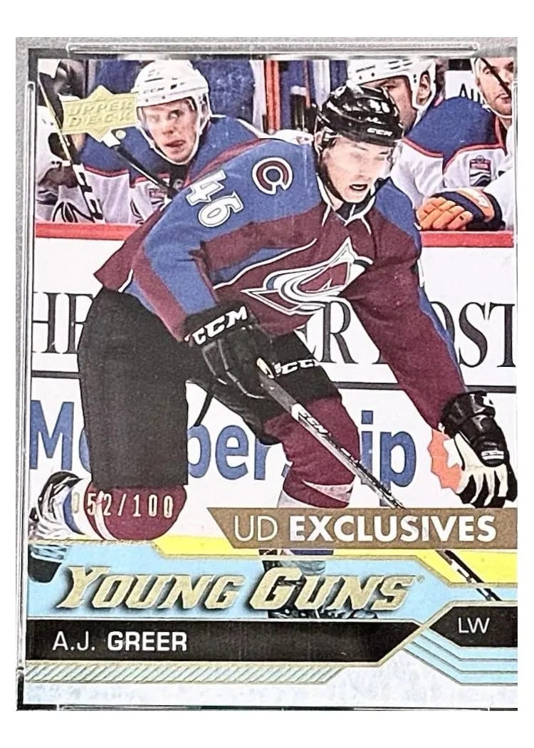 2016 SP Authentic Upper Deck Update A. J. Greer #516 card