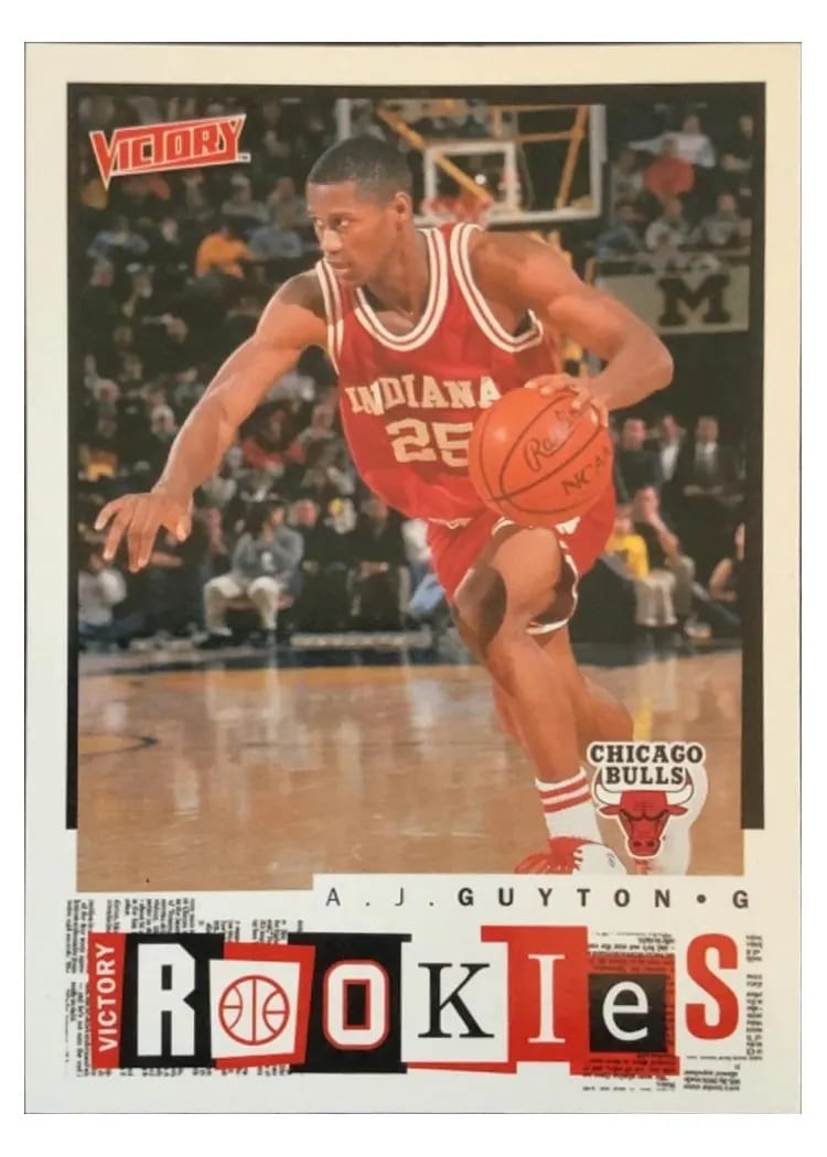 2000 Upper Deck Victory A.J Guyton #272 card
