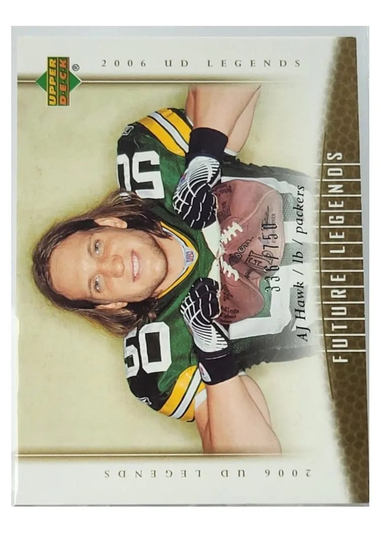 2006 Upper Deck Legends A.J. Hawk #101 card