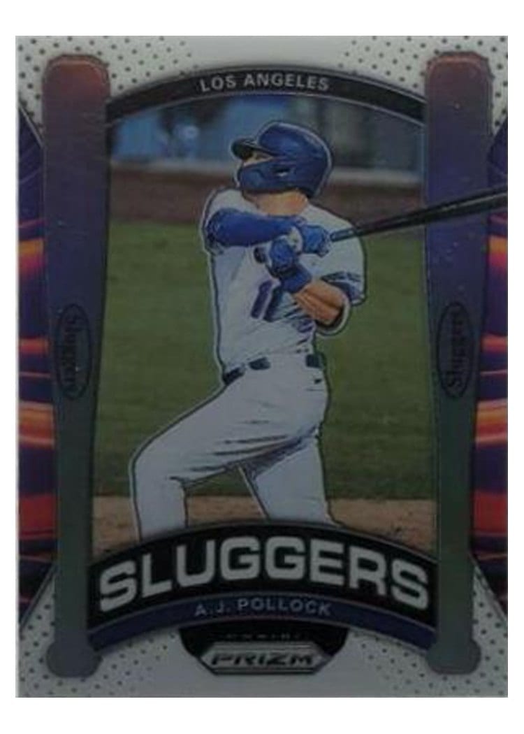 2021 Panini Prizm Sluggers A.J. Pollock #SL8 card