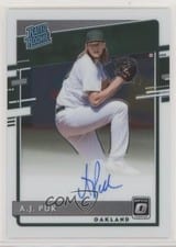 2020 Donruss Optic Rated Rookies Signatures A.J. Puk #RRS-AP card