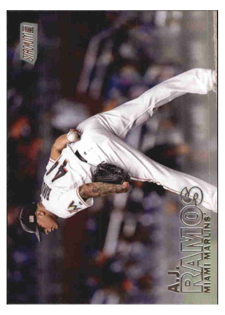 2016 Stadium Club Base Set A.J. Ramos #186 card