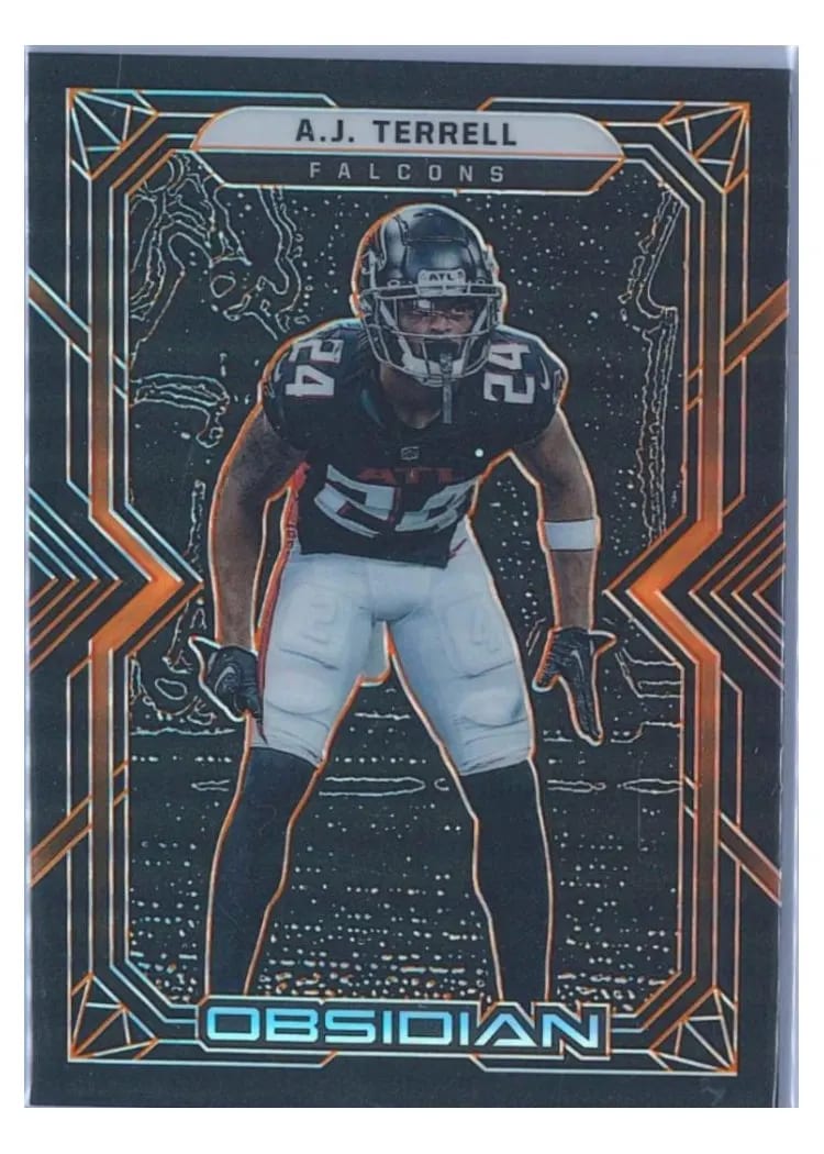 2022 Panini Obsidian Base Set A.J. Terrell #12 card