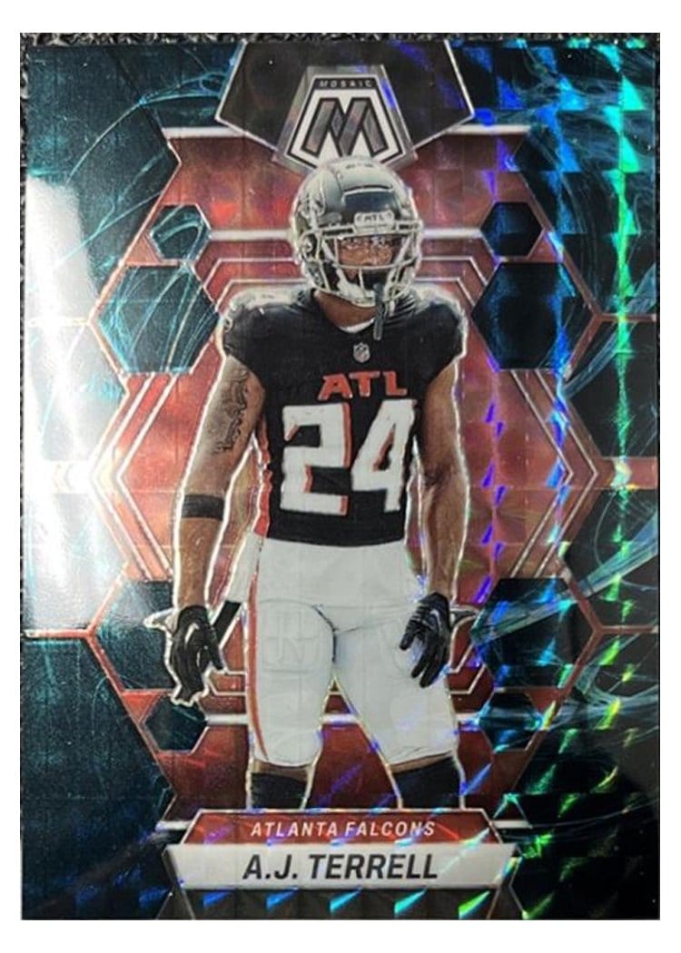 2023 Panini Mosaic Base Set A.J. Terrell #10 card