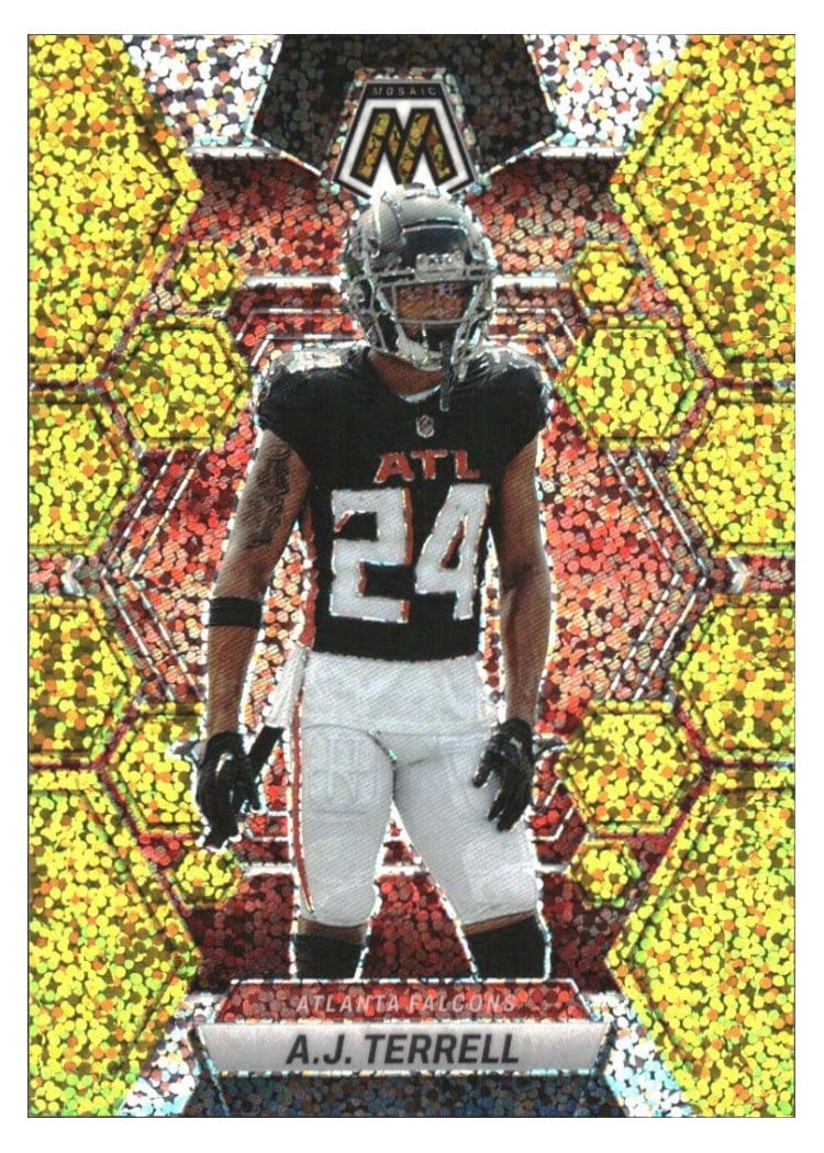 2023 Panini Mosaic Base Set A.J. Terrell #10 card