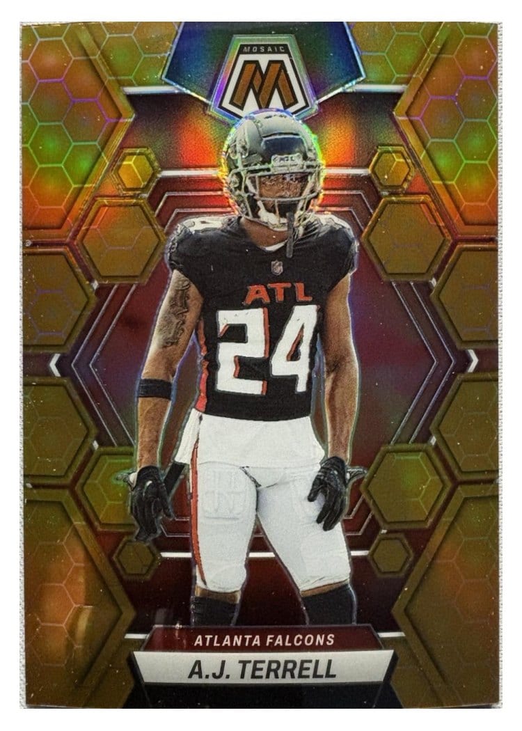 2023 Panini Mosaic Base Set A.J. Terrell #10 card