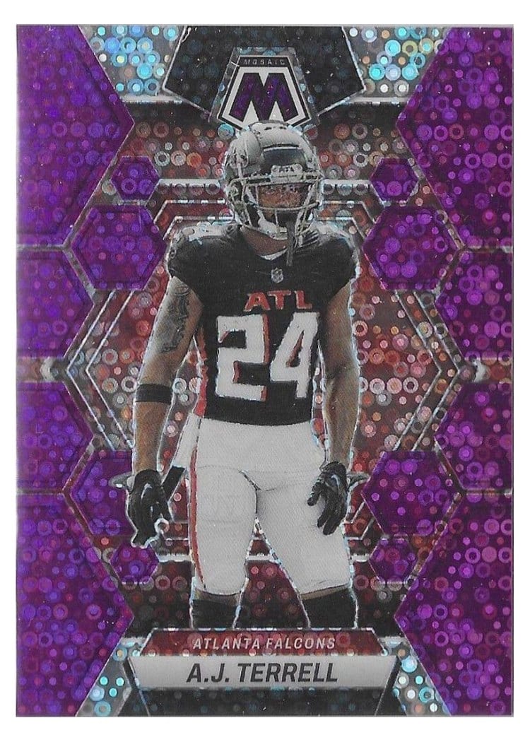 2023 Panini Mosaic Base Set A.J. Terrell #10 card