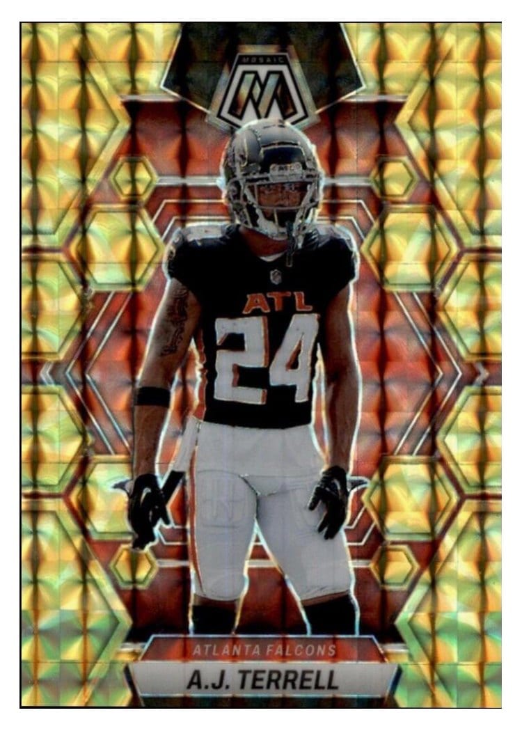 2023 Panini Mosaic Base Set A.J. Terrell #10 card