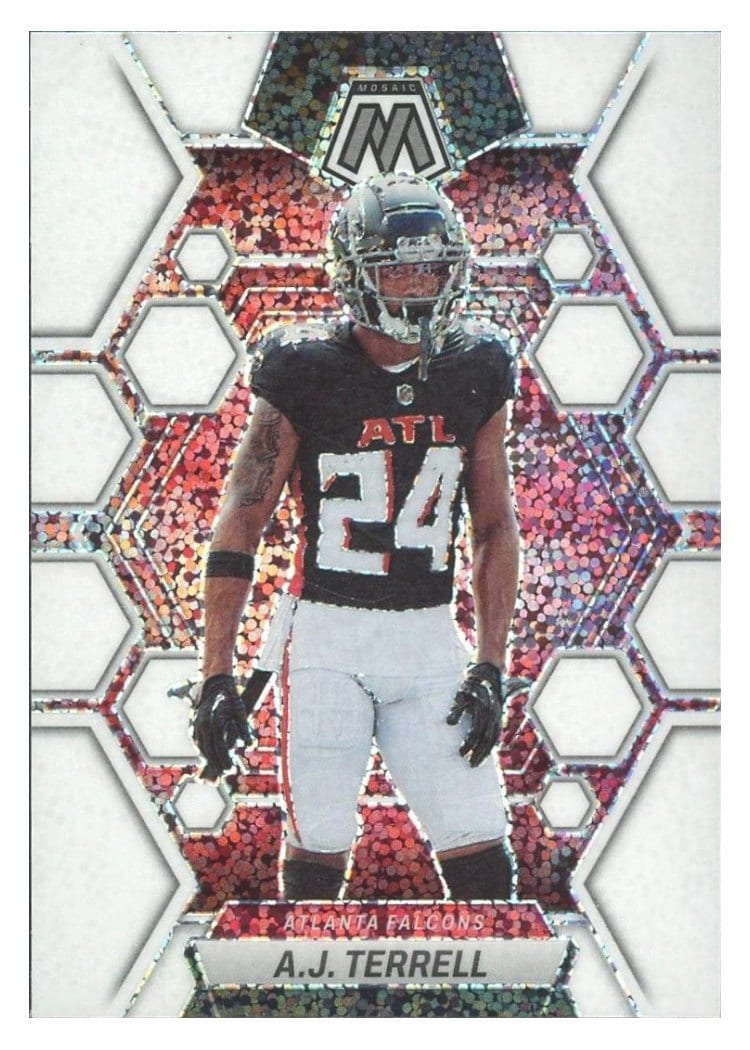 2023 Panini Mosaic Base Set A.J. Terrell #10 card