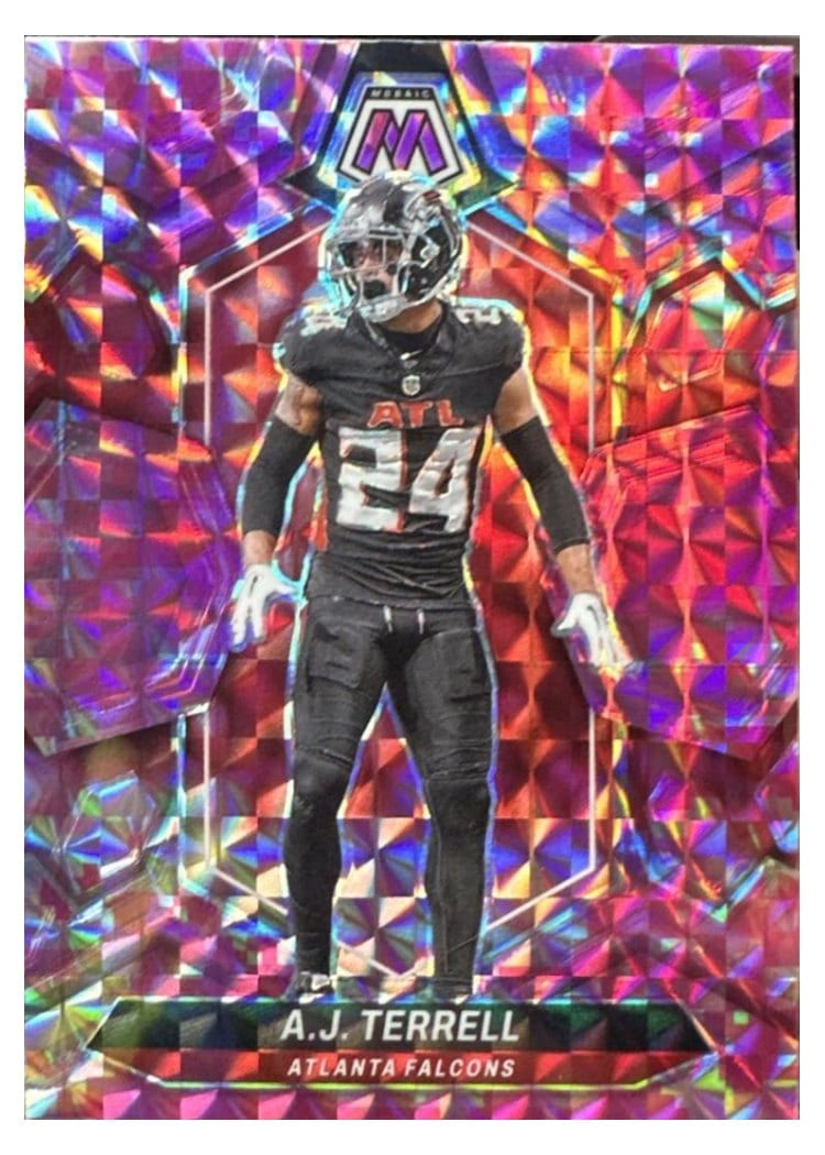 2024 Panini Mosaic Base Set A.J. Terrell #12 card