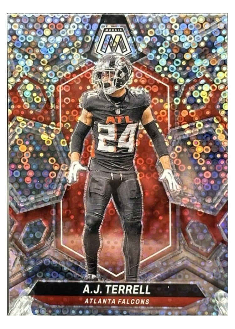 2024 Panini Mosaic Base Set A.J. Terrell #12 card