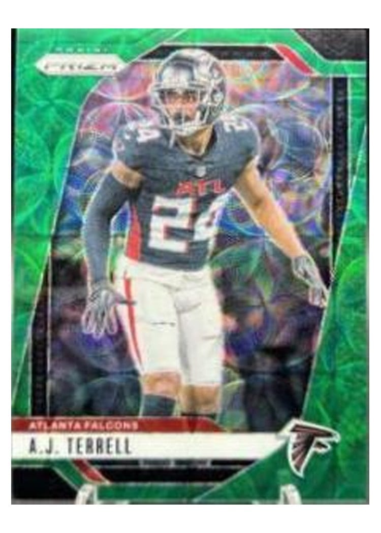 2024 Panini Prizm Base Set A.J. Terrell Green Scope #15 card