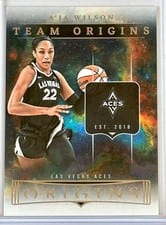 2024 Panini Origins WNBA Team Origins A'ja Wilson #11 card