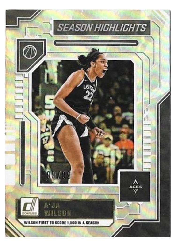 2025-26 Donruss WNBA Season Highlights A'ja Wilson #20