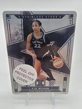 2025 Panini Impeccable WNBA Stainless Stars A'ja Wilson #9