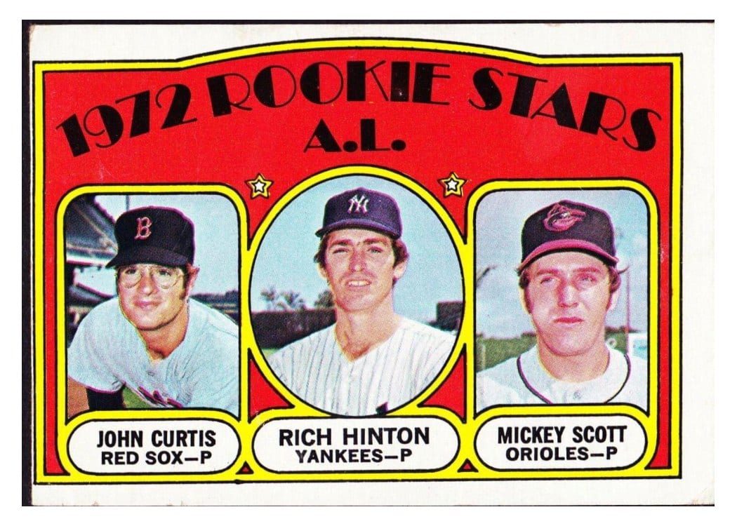 1972 Topps A.L. 1972 Rookie Stars #724 card