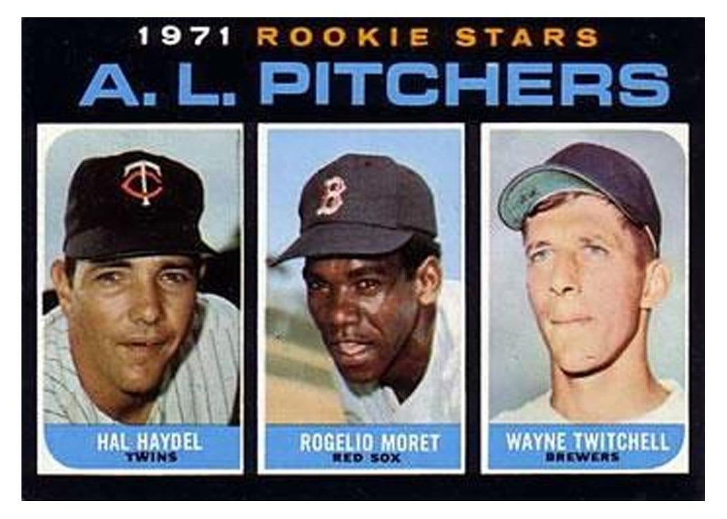1971 Topps A.L. Pitchers 1971 Rookie Stars #692 card