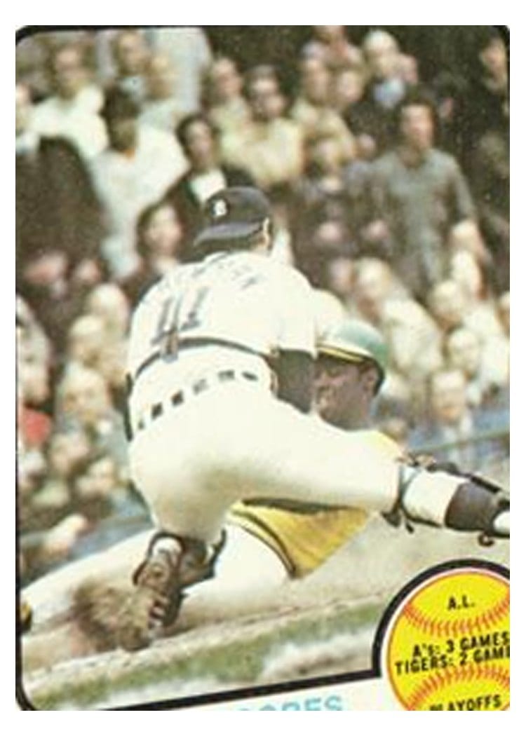 1973 Topps A. L. Playoffs #201 card