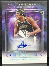 2024 Panini Origins WNBA Origins Autographs Aaliyah Edwards #OA-AEW card