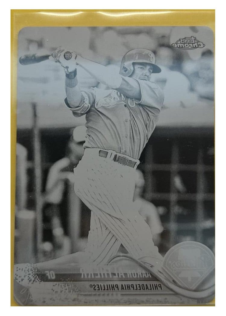 2018 Topps Chrome Base Set Aaron Altherr #170 card