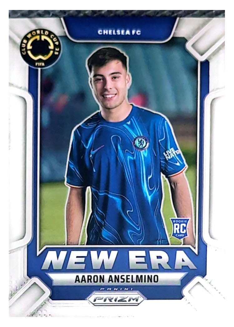 2025 Panini Prizm FIFA Club World Cup New Era Aaron Anselmino #2 card