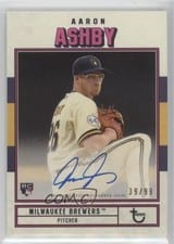 2022 Topps Brooklyn Collection Autographs Aaron Ashby #AC-AA card