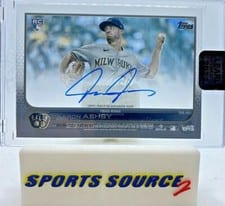 2022 Topps Clearly Authentic Clearly Authentic Autographs Aaron Ashby #CAA-AAS card