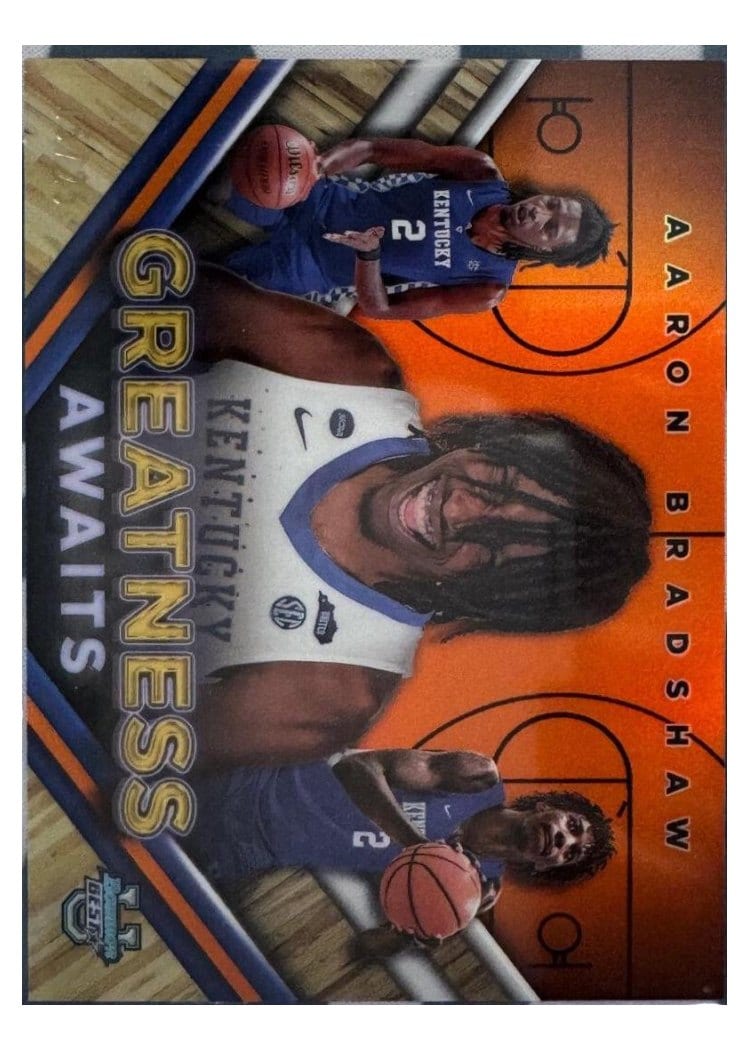 2023-24 Bowman University Best Greatness Awaits Aaron Bradshaw #GA-1 card
